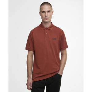 Barbour International Essential Polo Shirt Orange